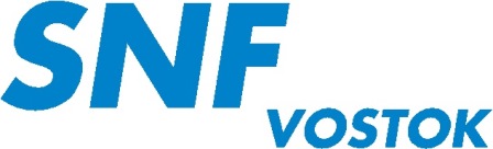 SNF VOSTOK logo ligth blue